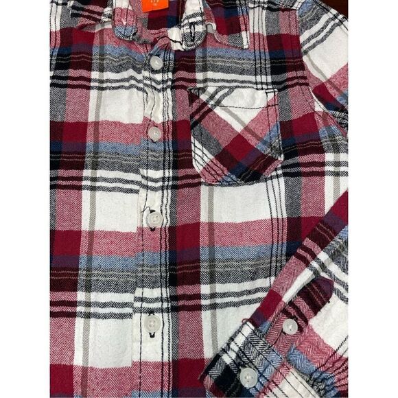 Joe Fresh Plaid Kids Button Up - Picture 2 of 5
